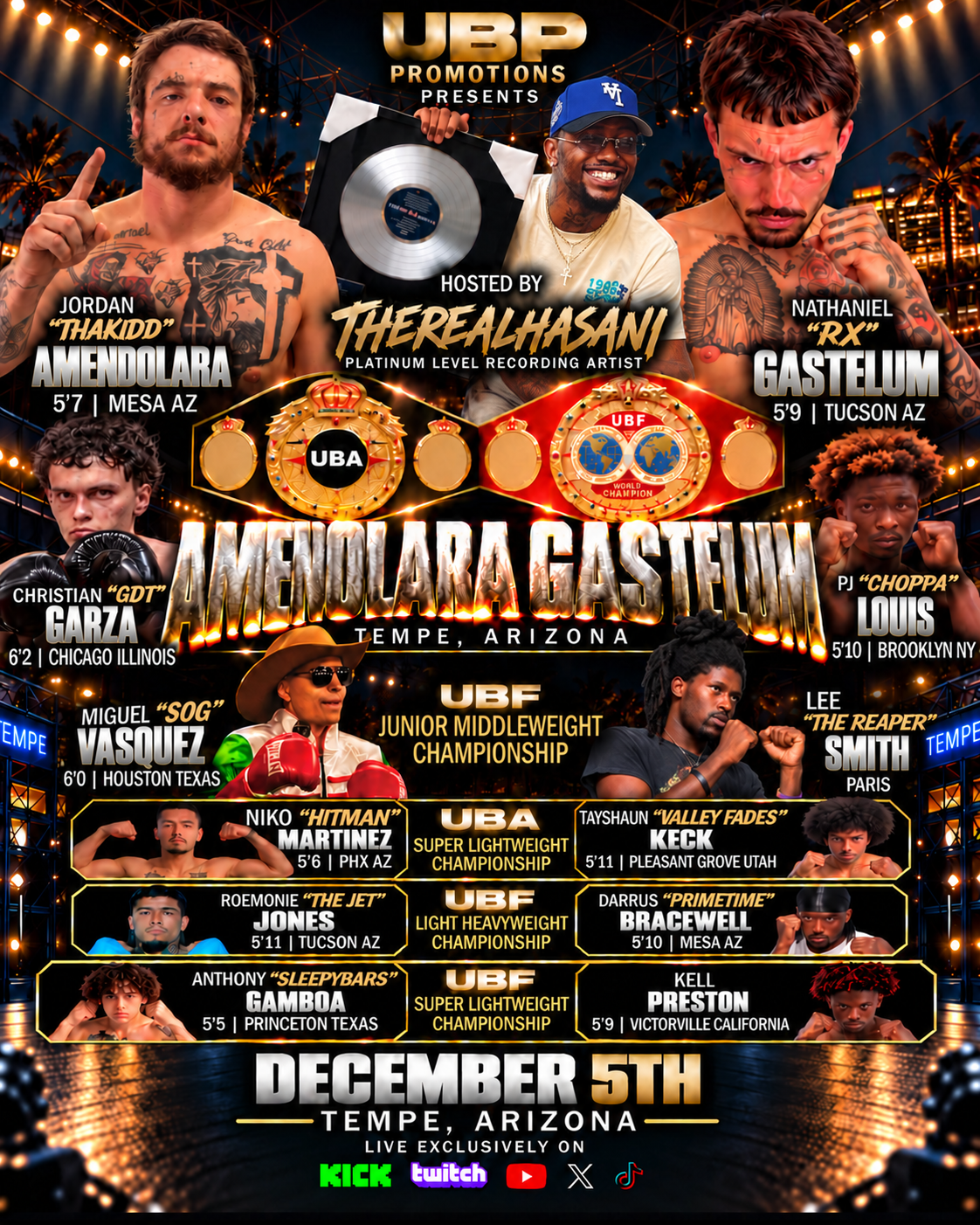 AmendolaraGastelum Tickets